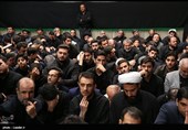 عزاداری شب تاسوعای حسینی در حسینیه امام خمینی (ره)