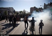 مراسم عزاداری روز تاسوعای حسینی  در کرمانشاه 