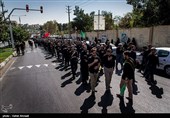 عزاداری تاسوعای حسینی در غرب تهران