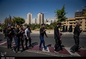 عزاداری تاسوعای حسینی در غرب تهران