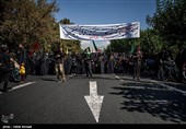 عزاداری تاسوعای حسینی در غرب تهران