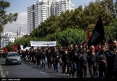 عزاداری تاسوعای حسینی در غرب تهران