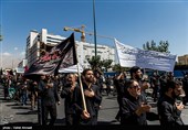 عزاداری تاسوعای حسینی در غرب تهران
