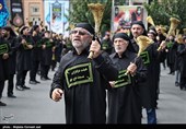 مراسم عزاداری روز تاسوعای حسینی  در ارومیه