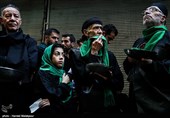 مراسم عزاداری تاسوعای حسینی در بازار تهران