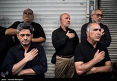 مراسم عزاداری تاسوعای حسینی در بازار تهران