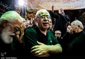 مراسم عزاداری تاسوعای حسینی در بازار تهران