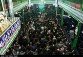 مراسم عزاداری ماه حرم  در حسینیه آقا سیدجمال قزوین