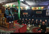 مراسم عزاداری ماه حرم  در حسینیه آقا سیدجمال قزوین