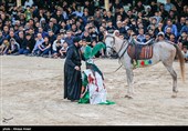 تعزیه شهادت حضرت علی اکبر(ع) در لامرد