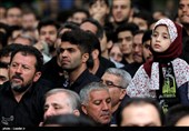عزاداری شب عاشورای حسینی در حسینیه امام خمینی(ره)