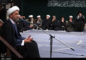 عزاداری شب عاشورای حسینی در حسینیه امام خمینی(ره)