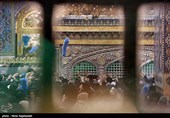 آئین  خطبه‌‌خوانی شب عاشورا در حرم امام رضا(ع)