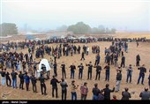 عزاداری عاشورای حسینی در روستای لروم شهرستان هوراند