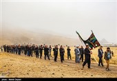 عزاداری عاشورای حسینی در روستای لروم شهرستان هوراند