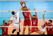 والیبال قهرمانی آسیا - ایران و قطر