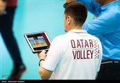 والیبال قهرمانی آسیا - ایران و قطر
