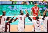 والیبال قهرمانی آسیا - ایران و قطر