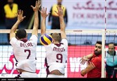 والیبال قهرمانی آسیا - ایران و قطر
