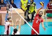 والیبال قهرمانی آسیا - ایران و قطر