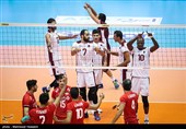 والیبال قهرمانی آسیا - ایران و قطر