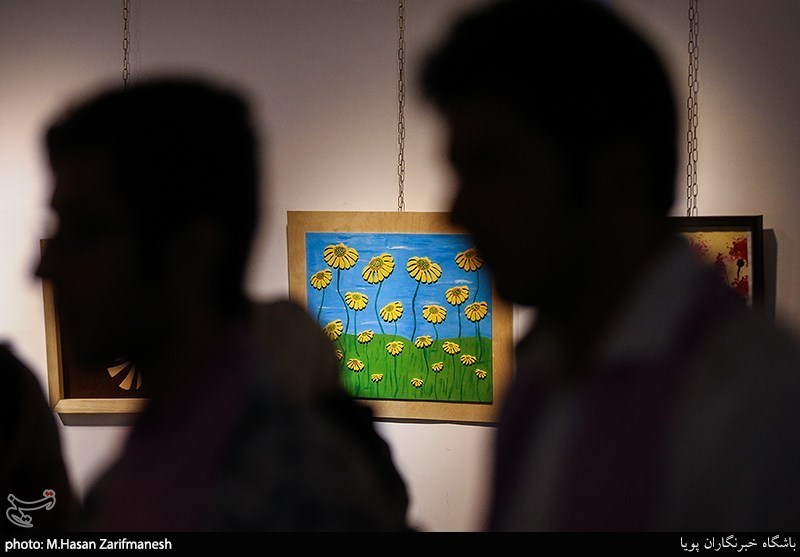 افتتاحیه نمایشگاه نقاشی کودکان اوتیسم