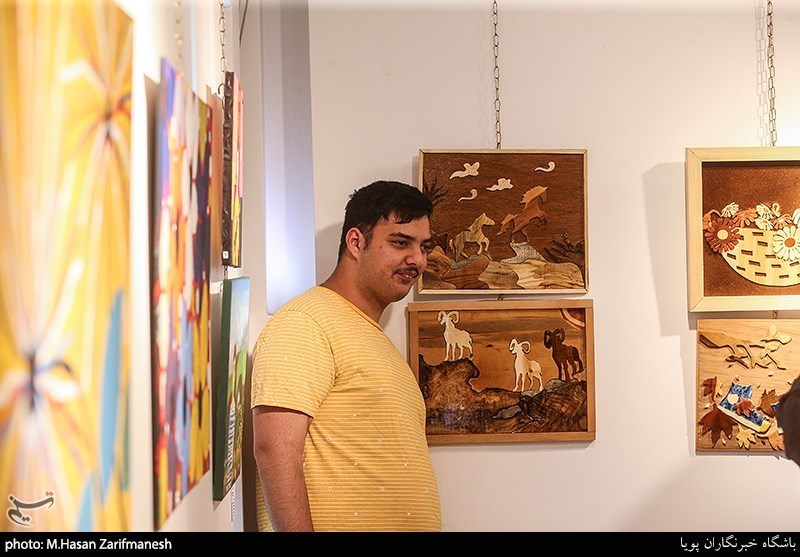 افتتاحیه نمایشگاه نقاشی کودکان اوتیسم