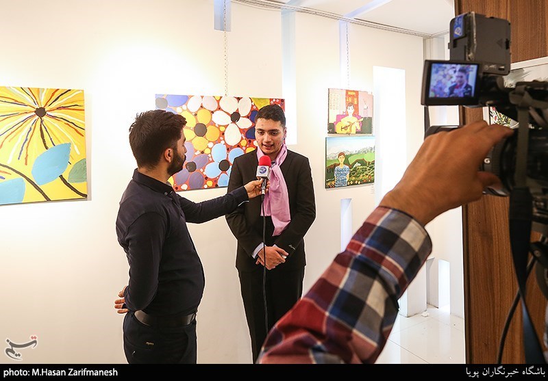 افتتاحیه نمایشگاه نقاشی کودکان اوتیسم
