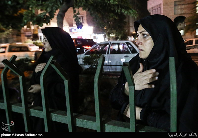 دسته عزاداری هیات چهارده معصوم  به مناسبت هفتم شهادت امام حسین(ع)