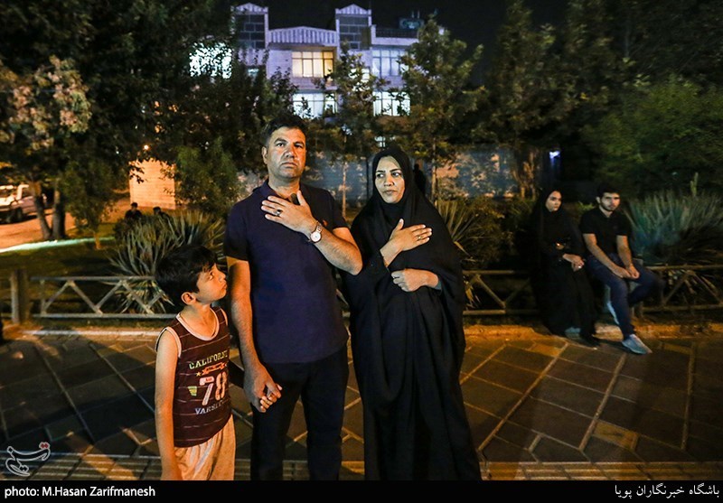 دسته عزاداری هیات چهارده معصوم  به مناسبت هفتم شهادت امام حسین(ع)