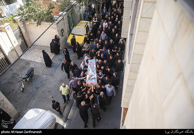 تشییع پیکر شهید حسین علیقلی نژاد