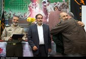 سرلشکر موسوی فرمانده کل ارتش ،سرلشکر حسین سلامی فرمانده کل سپاه پاسداران و دریابان علی شمخانی دبیر شورای عالی امنیت ملی