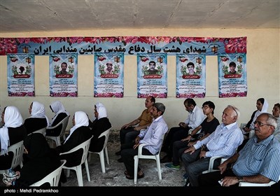 غبارروبی مزار شهدای صابئین مندایی