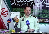 نشست خبری سید محمدرضا طبائی رئیس پلیس اداره گذرنامه نیروی انتظامی