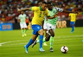 توقف برزیل مقابل نیجریه در دیداری دوستانه