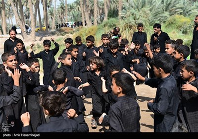 حضور کودکان در پیاده روی اربعین حسینی - طریق العلماء