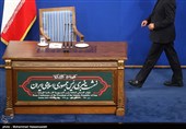 در حاشیه نشست خبری حجت الاسلام حسن روحانی رئیس جمهور