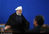  نشست خبری حجت الاسلام حسن روحانی رئیس جمهور
