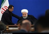  نشست خبری حجت الاسلام حسن روحانی رئیس جمهور