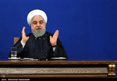  نشست خبری حجت الاسلام حسن روحانی رئیس جمهور