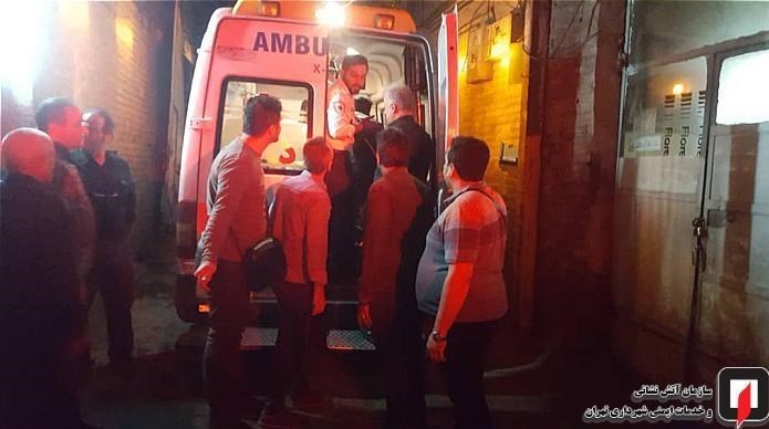 آتش‌نشانی , سازمان آتش‌نشانی تهران , آتش‌سوزی , 