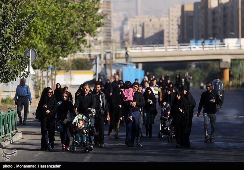 پیاده روی جاماندگان اربعین حسینی(ع)