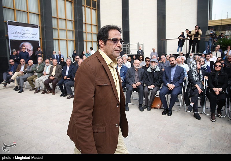 تشییع پیکر مرحوم حسین دهلوی استاد موسیقی