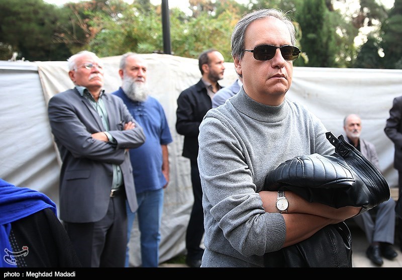 تشییع پیکر مرحوم حسین دهلوی استاد موسیقی