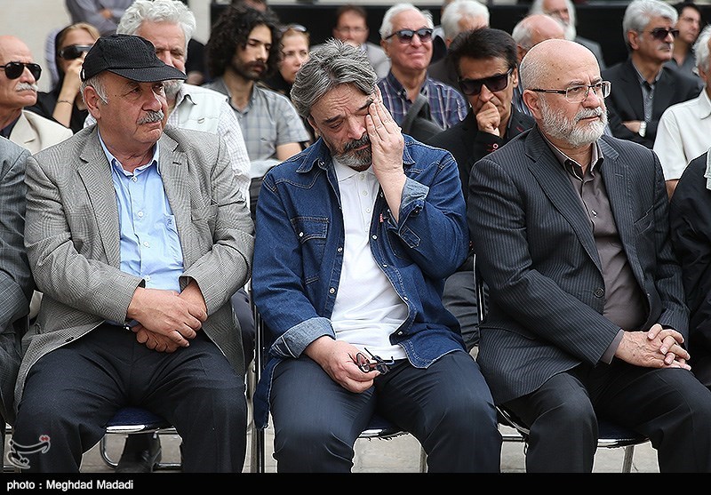 تشییع پیکر مرحوم حسین دهلوی استاد موسیقی