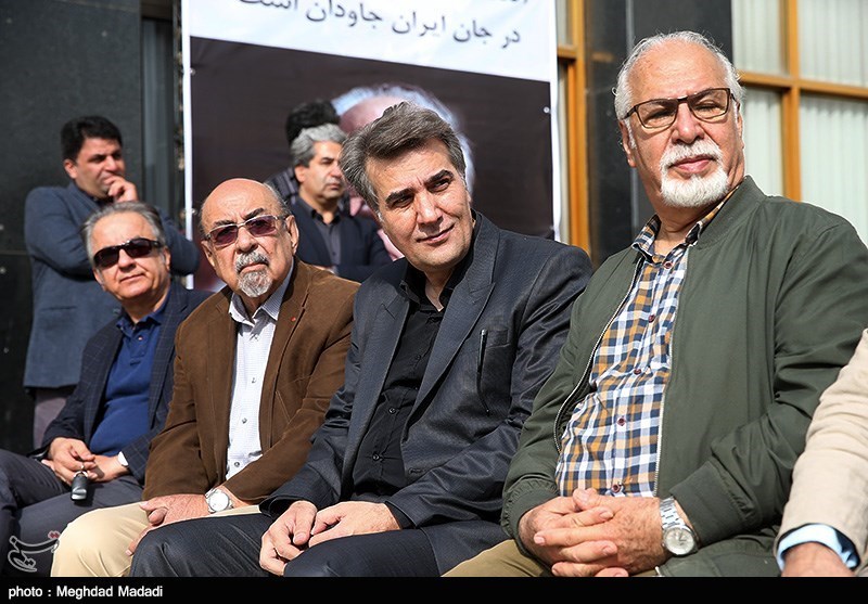 تشییع پیکر مرحوم حسین دهلوی استاد موسیقی