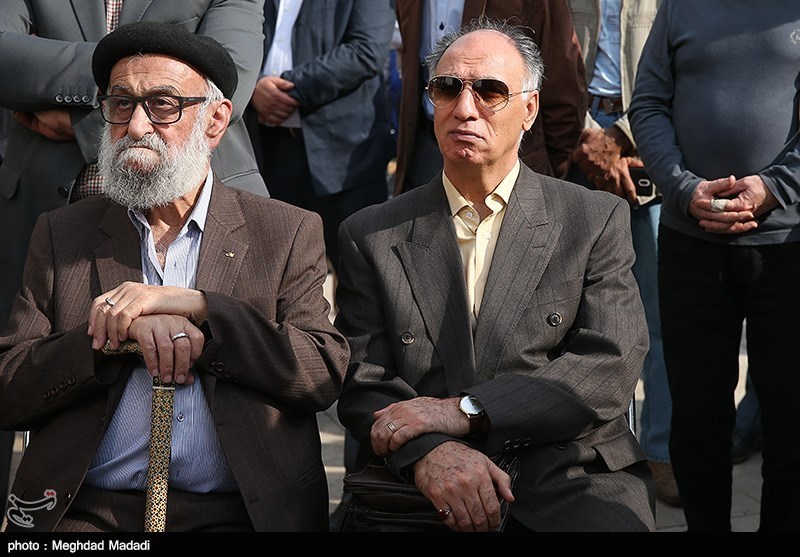 تشییع پیکر مرحوم حسین دهلوی استاد موسیقی