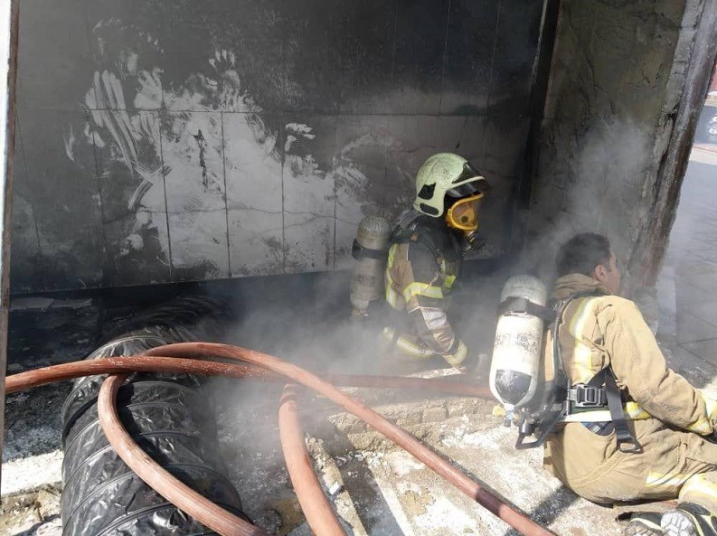 آتشنشانی , سازمان آتشنشانی تهران , آتشسوزی ,