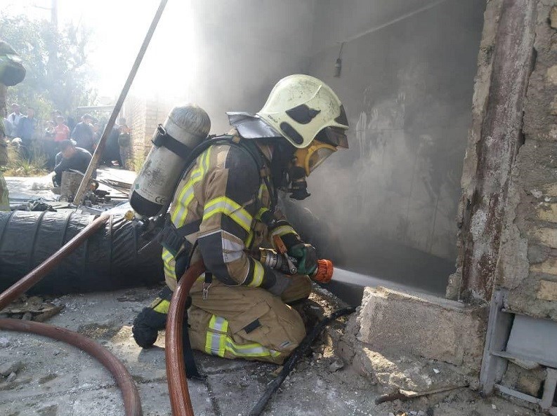 آتشنشانی , سازمان آتشنشانی تهران , آتشسوزی ,