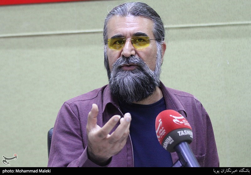 حسین پرنیا آهنگساز در نشست بررسی هنر و خلاقیت در آموزش و پرورش